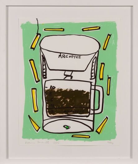 Katherine Bernhardt, ‘Mr. Coffee with Fries’, 2015