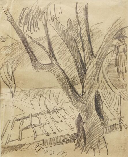 Jean Hippolyte Marchand, ‘Trees near the rails’, c.1935-36