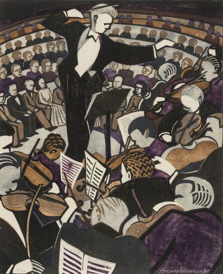 Lill Tschudi, ‘The Concert (Coppel LT 80)’, 1948