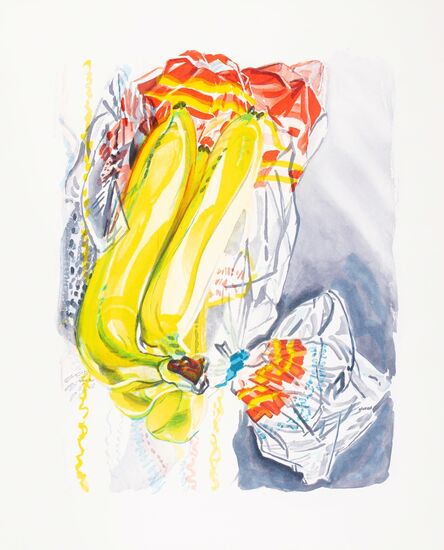 Janet Fish, ‘Bag of Bananas’, 1996