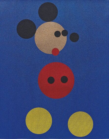 Damien Hirst, ‘Mickey (Blue Glitter)’, 2016