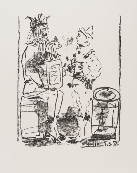 Pablo Picasso, ‘Les Saltimbanques’, 1959