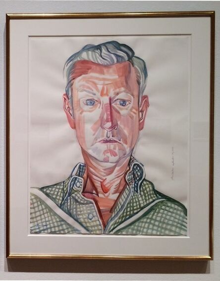 Don Bachardy, ‘Sample portrait: John Combs, 2011. A portrait of the successful bidder, or person of his/her choice, to be painted at the artist’s studio in Santa Monica.’, 2011
