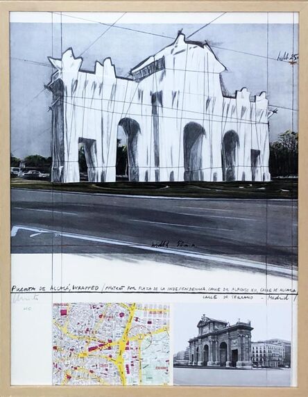 Christo, ‘Puerta de Alcala, Wrapped, Project for Madrid’, 1981