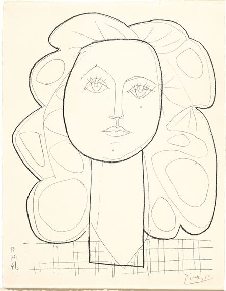 Pablo Picasso, ‘Françoise’, 1946
