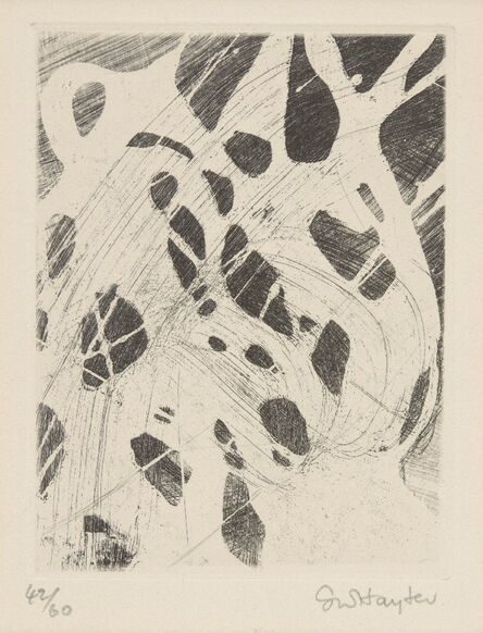 Stanley William Hayter, ‘L'Avant Garde International’, 1961