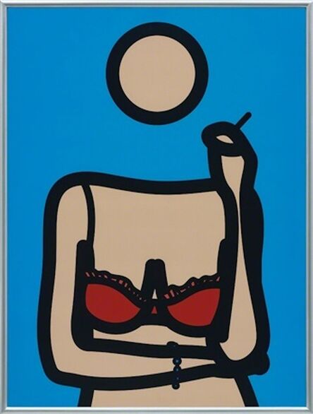 Julian Opie, ‘Ruth with Cigarette 4 (Artist Proof)’, 2005