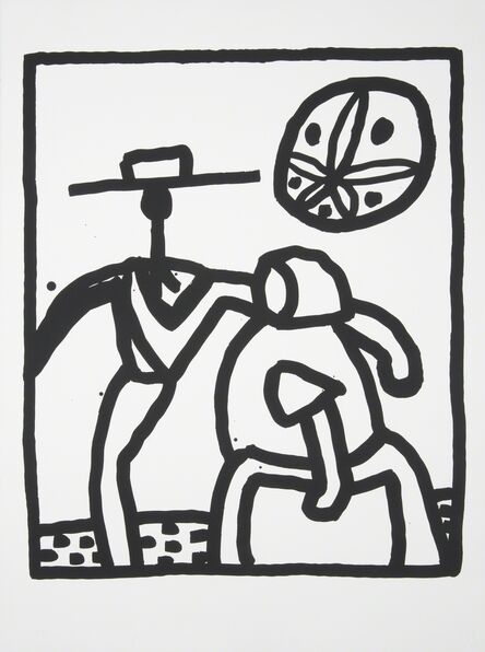 Keith Haring, ‘Kutztown’, 1989