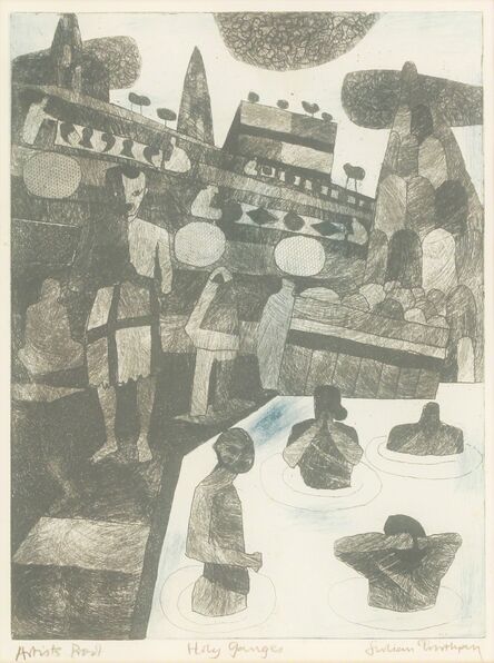 Julian Trevelyan, ‘Holy Ganges (Turner 205)’, 1968