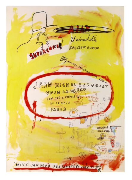 Jean-Michel Basquiat, ‘Supercomb’, 1988