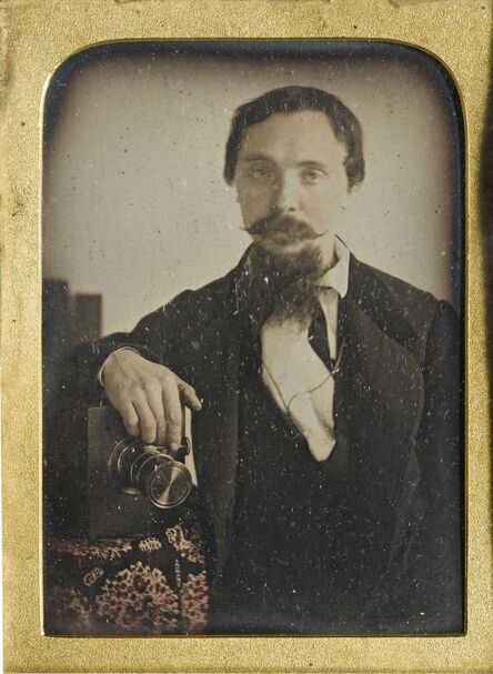 Anonymous English Photographer, ‘The English Daguerreotypist with a French Quarter-Plate Camera’