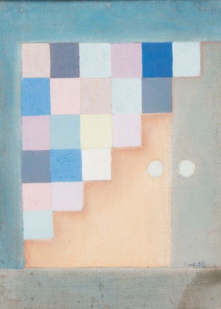 Just Mikailoff, ‘La concierge est dans l'escalier’, 1960
