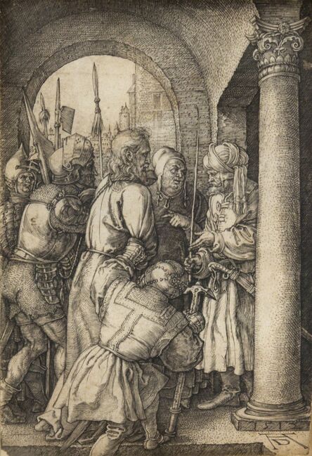 Albrecht Dürer, ‘Christ before Pilate (from The Engraved Passion)’, 1512
