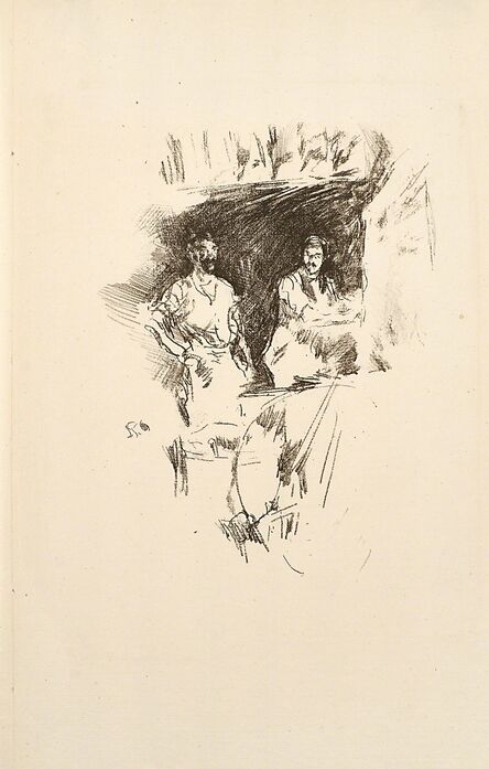 James Abbott McNeill Whistler, ‘The Brothers (Blacksmiths)’, 1895-96
