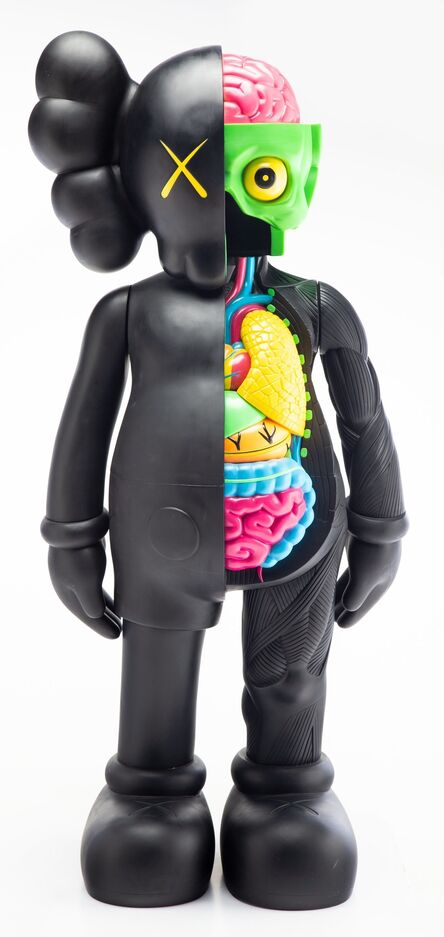 KAWS, ‘4FT Dissected Companion (Black)’