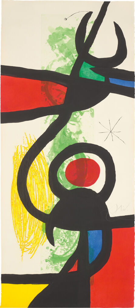 Joan Miró, ‘Les Grandes Manœuvres (The Great Manoeuvres)’, 1973