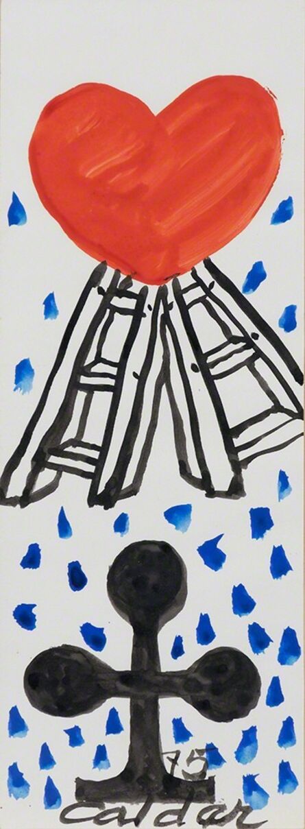 Alexander Calder, ‘Heart and Ladder’, 1975