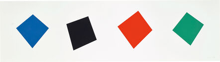 Ellsworth Kelly, ‘Blue/Black/Red/Green (G. 1883, A. 293)’, 2001