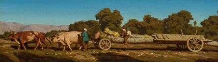 Eugène Fromentin, ‘The Hay Cart’