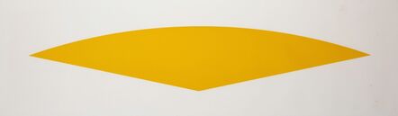Ellsworth Kelly, ‘Yellow Curve’, 1988