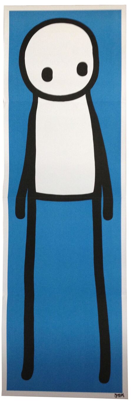 Stik, ‘Standing Figure Blue’, 2015