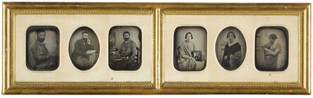 Anonymous French Photographer, ‘The Artist and His Wife: A Narrative Portrait’, circa 1847-49