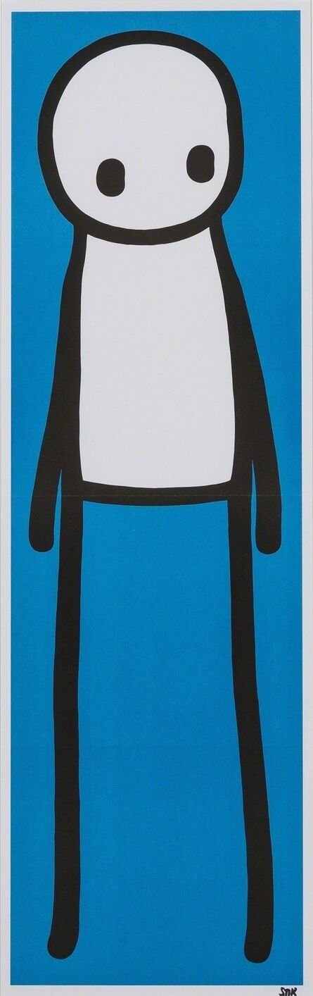 Stik, ‘Standing Figure (Blue)’, 2015
