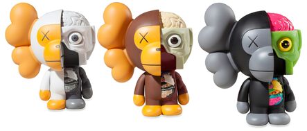 KAWS, ‘Dissected Milo (brown, grey, black)’, 2011