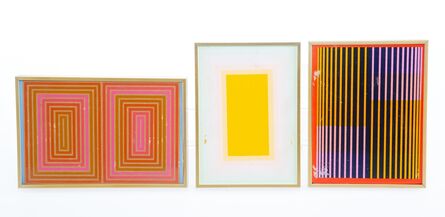 Richard Anuszkiewicz, ‘Untitled (three works)’, 1973-82
