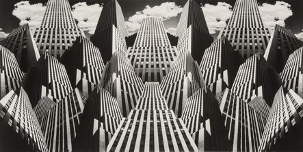 Thurman Rotan, ‘Skyscrapers’, 1932