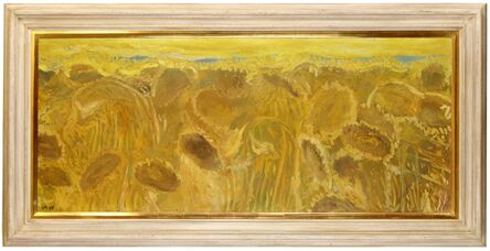 Norman Adams, ‘Sunflowers’, 1985