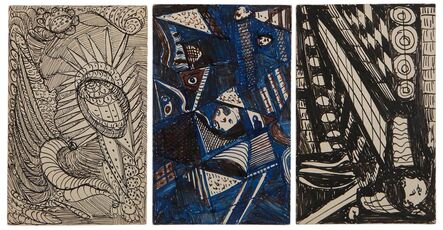 Madge Gill, ‘Group of Three Works, circa’, Circa 1940
