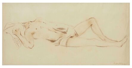 Filippo De Pisis, ‘Nudo disteso, anni ‘30’, 1930 ca