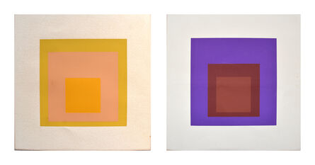 Josef Albers, ‘Homage to the Square’, late 1960s/early 1970s