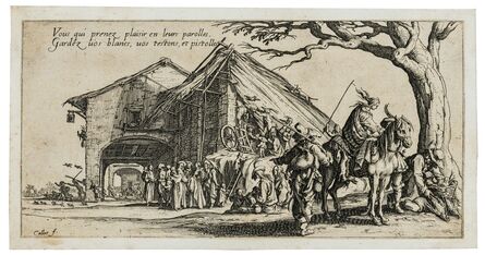 Jacques Callot, ‘Le Bohémiens, série appelée aussi Les Égyptiens, La Marche des Bohémiens, La Vie Errante des Bohémiens, Les Marches Égyptiennes’, circa 1621-1631