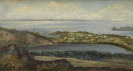 Edward Mitchell Bannister, ‘Untitled (Shore Landscape).’, circa 1890