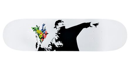 Banksy, ‘Flower Thrower deck’, 2018