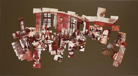 David Hockney, ‘Luncheon at the British Embassy, Tokyo, February 16th 1983’, 1983