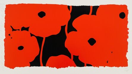 Donald Sultan, ‘Eight Poppies’, 2010