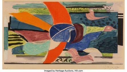 Georges Braque, ‘L'oiseau Multicolore’, c. 1950