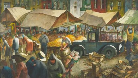 Henry Gasser, ‘Untitled (Farmer's Market)’