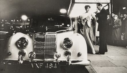 Norman Parkinson, ‘Lady Bronwen Astor at the Dorchester with her Armstrong Siddeley: Three Portraits’, 1958