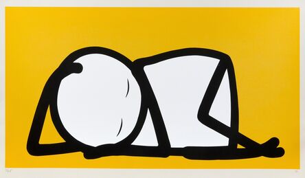 Stik, ‘Sleeping Baby (yellow)’, 2015