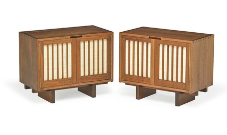 George Nakashima, ‘Two Special Cabinets, New Hope, PA’