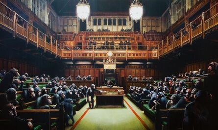 After Banksy, ‘Monkey Parliament, poster’, 2009