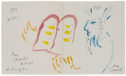 Marc Chagall, ‘Moise et la tables de la loi’, 1973