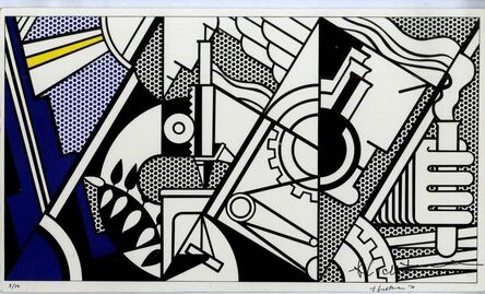Roy Lichtenstein, ‘Signed and Numbered Silkscreen on Card’, 1970