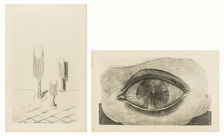 Max Ernst, ‘La Roue de la lumière; Entre dans les continents (two works)’, 1926