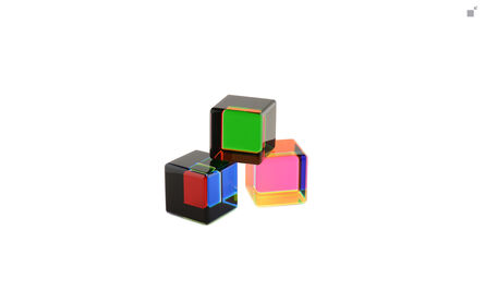 Vasa, ‘Set of 3 cubes - 2 1/4"’, 2019