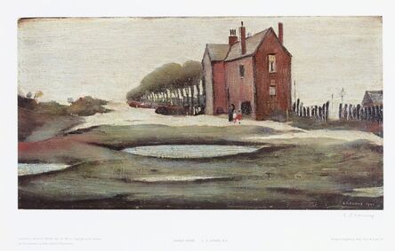 After Laurence Stephen Lowry, ‘The Lonely House’